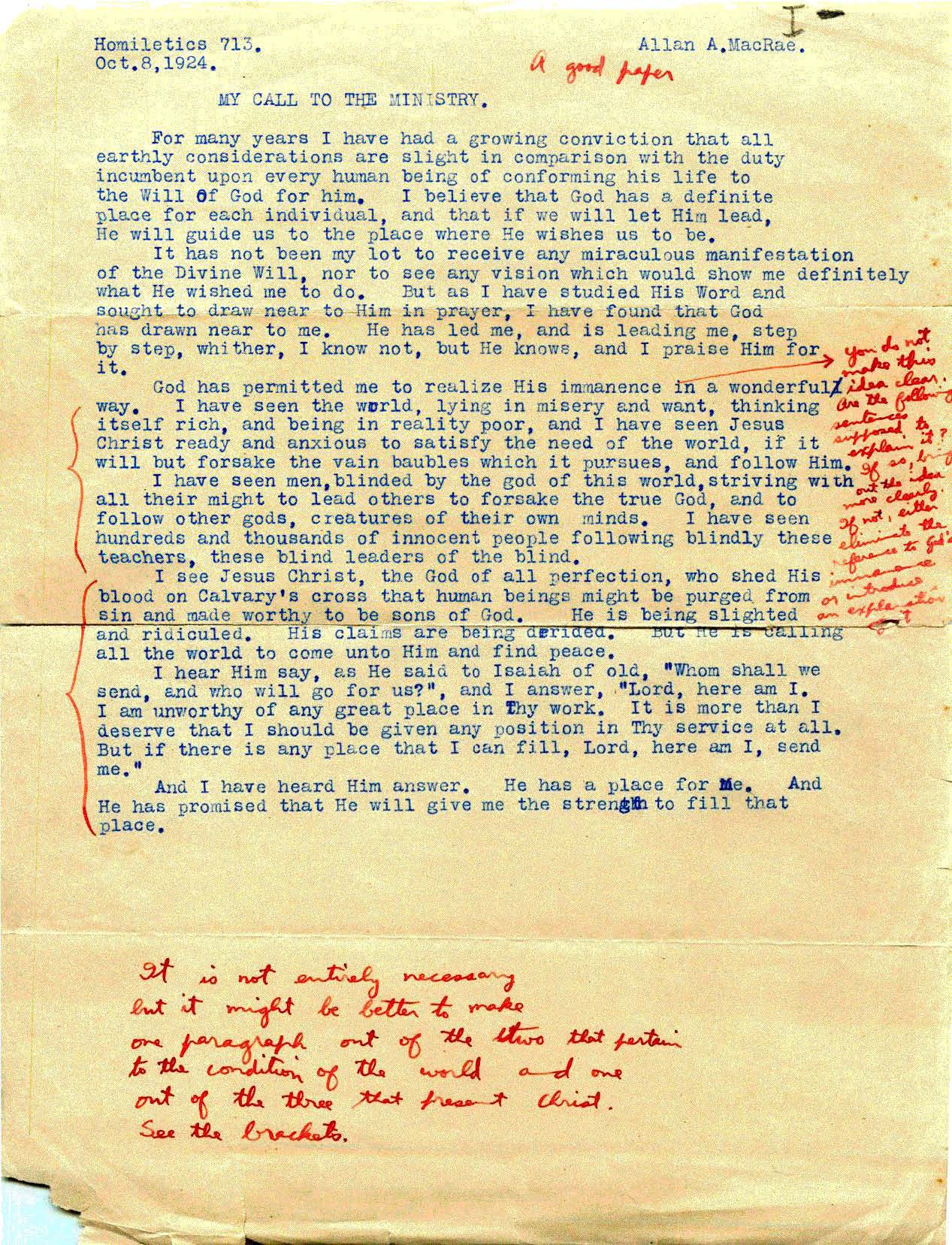 Page One