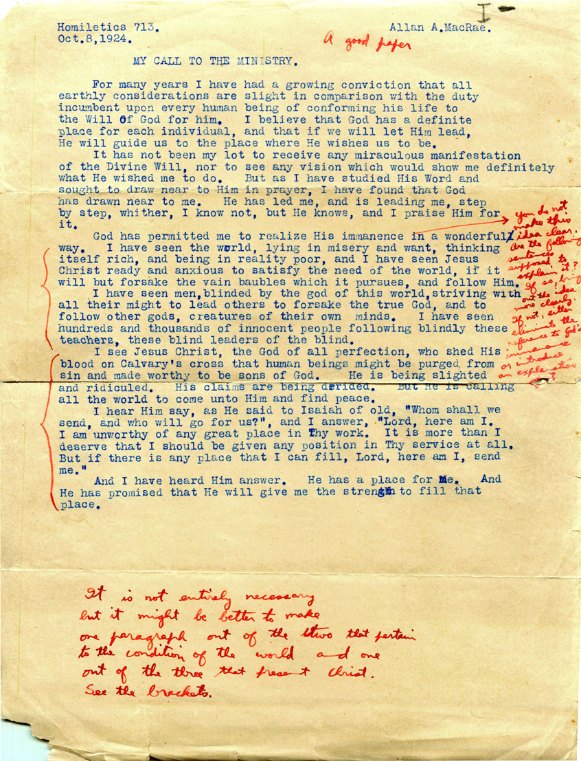 Page One