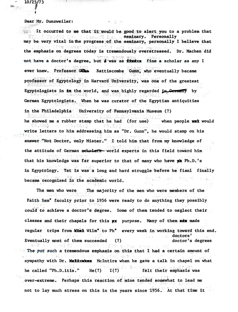 Page One