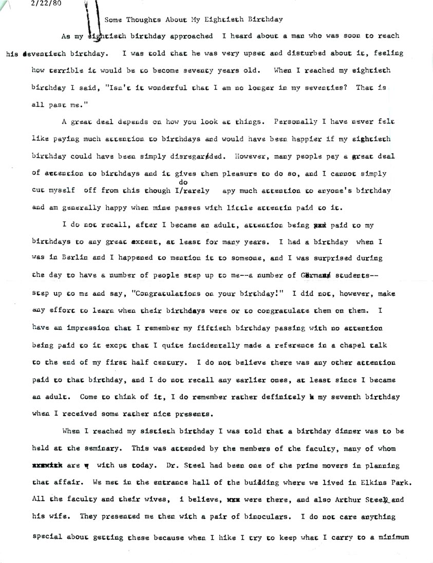 Page One