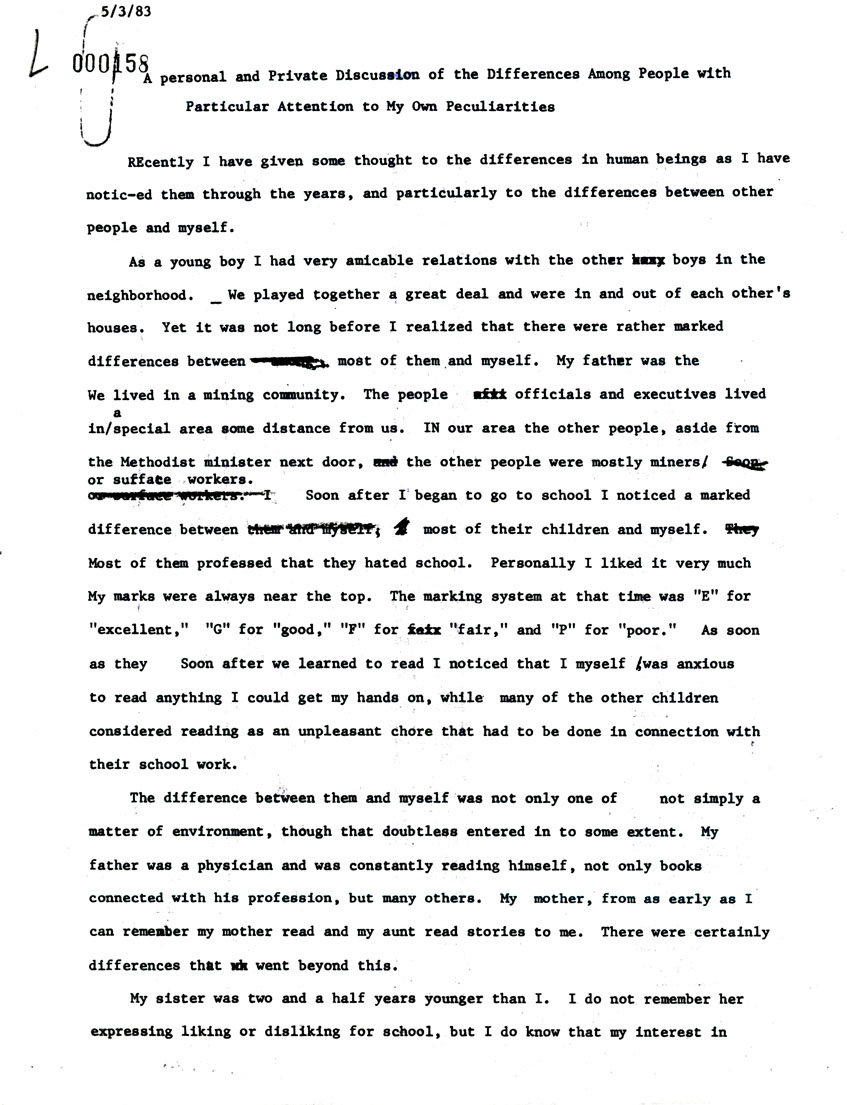 Page One