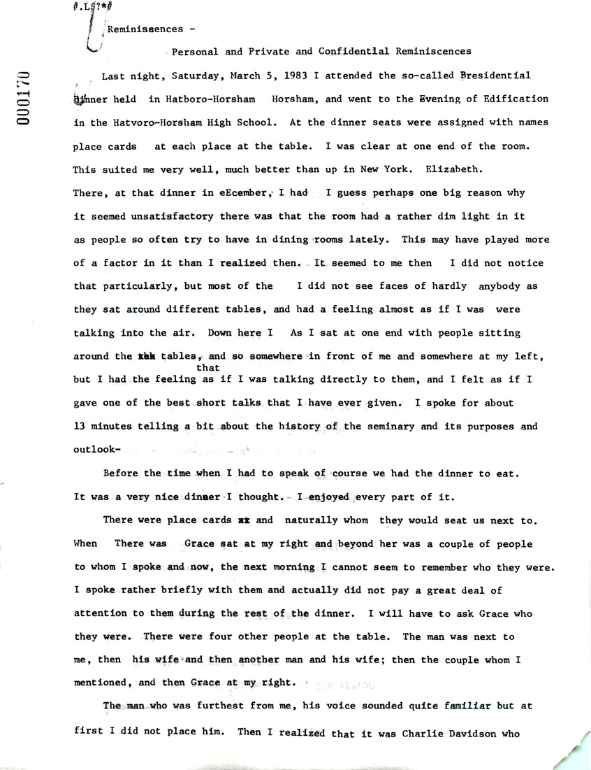 Page One