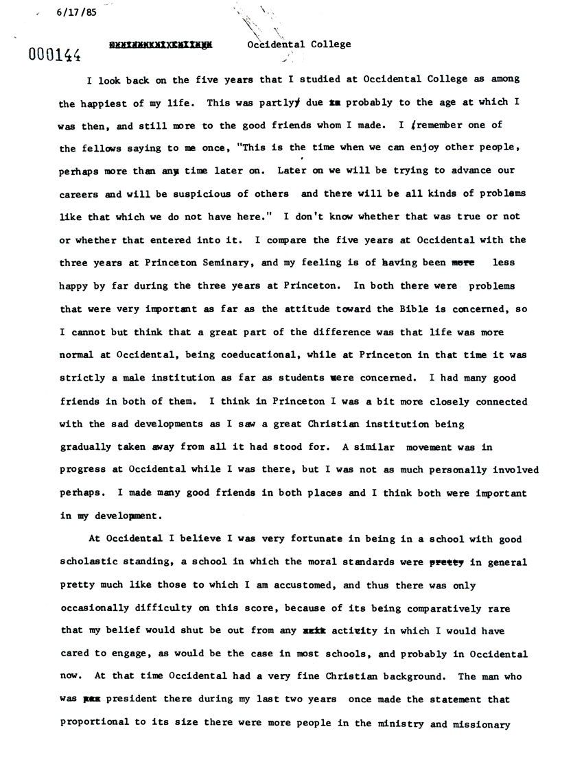 Page One