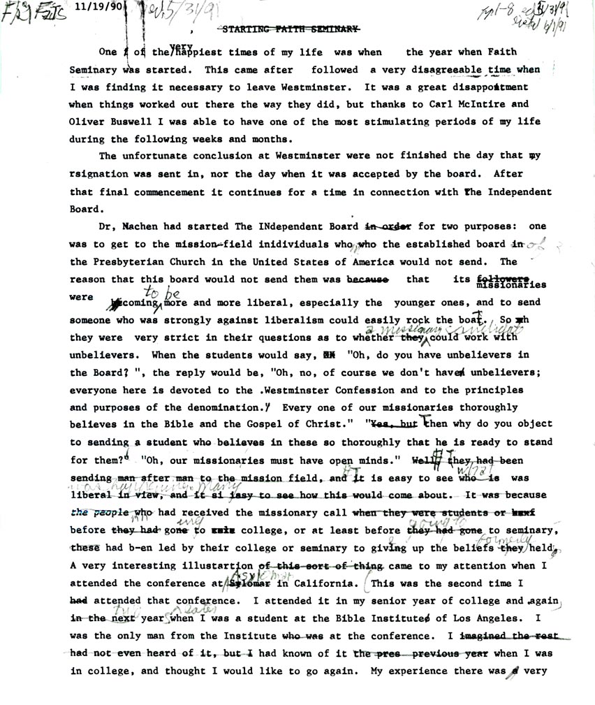 Page One