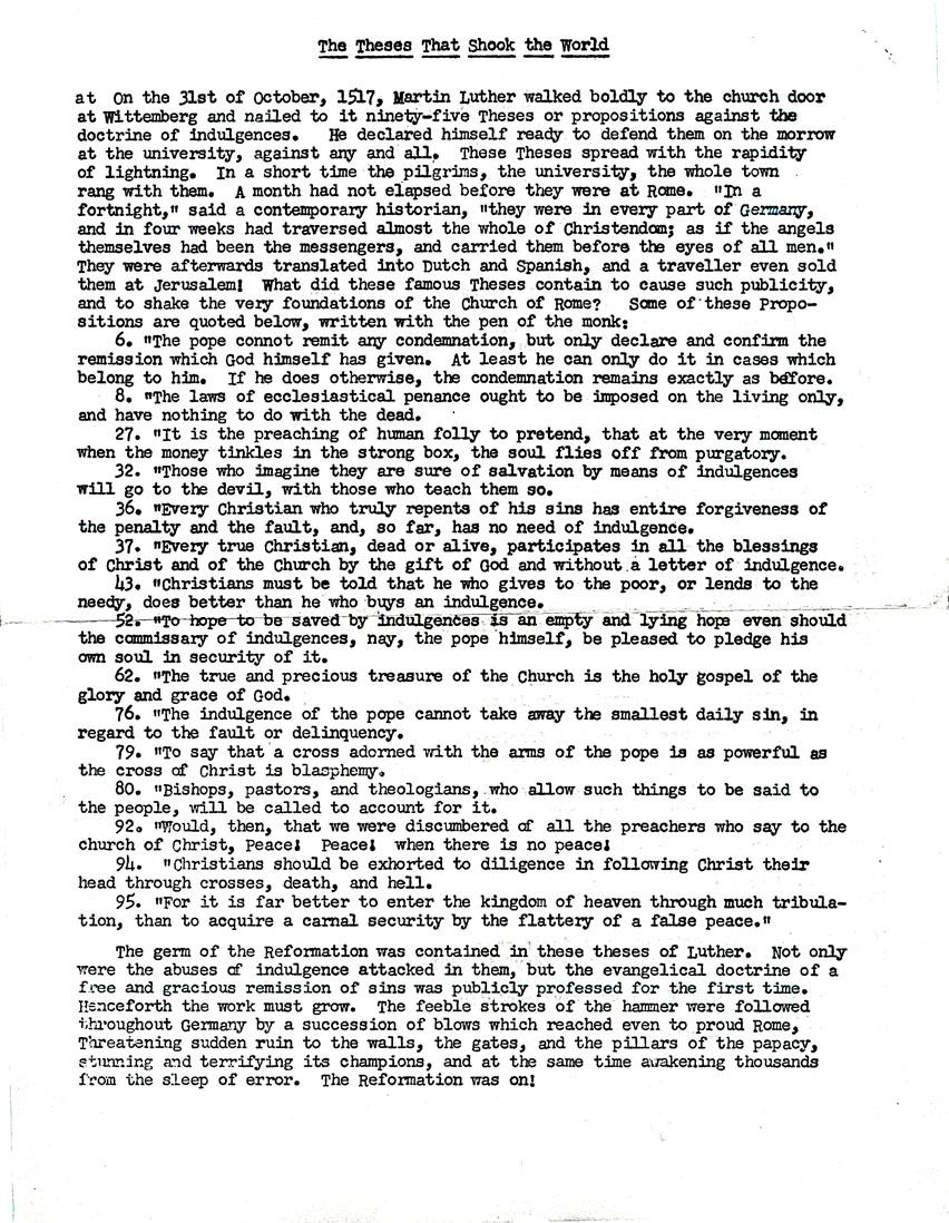 Page One