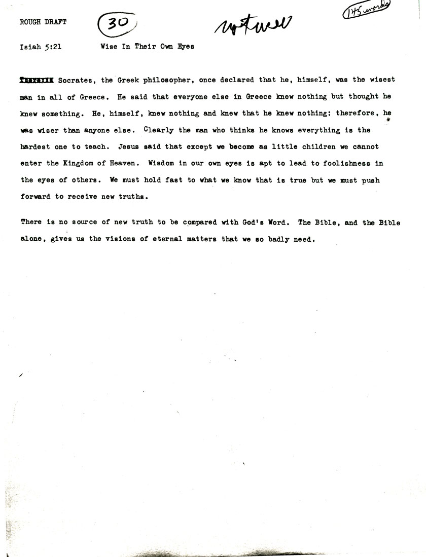 Page One