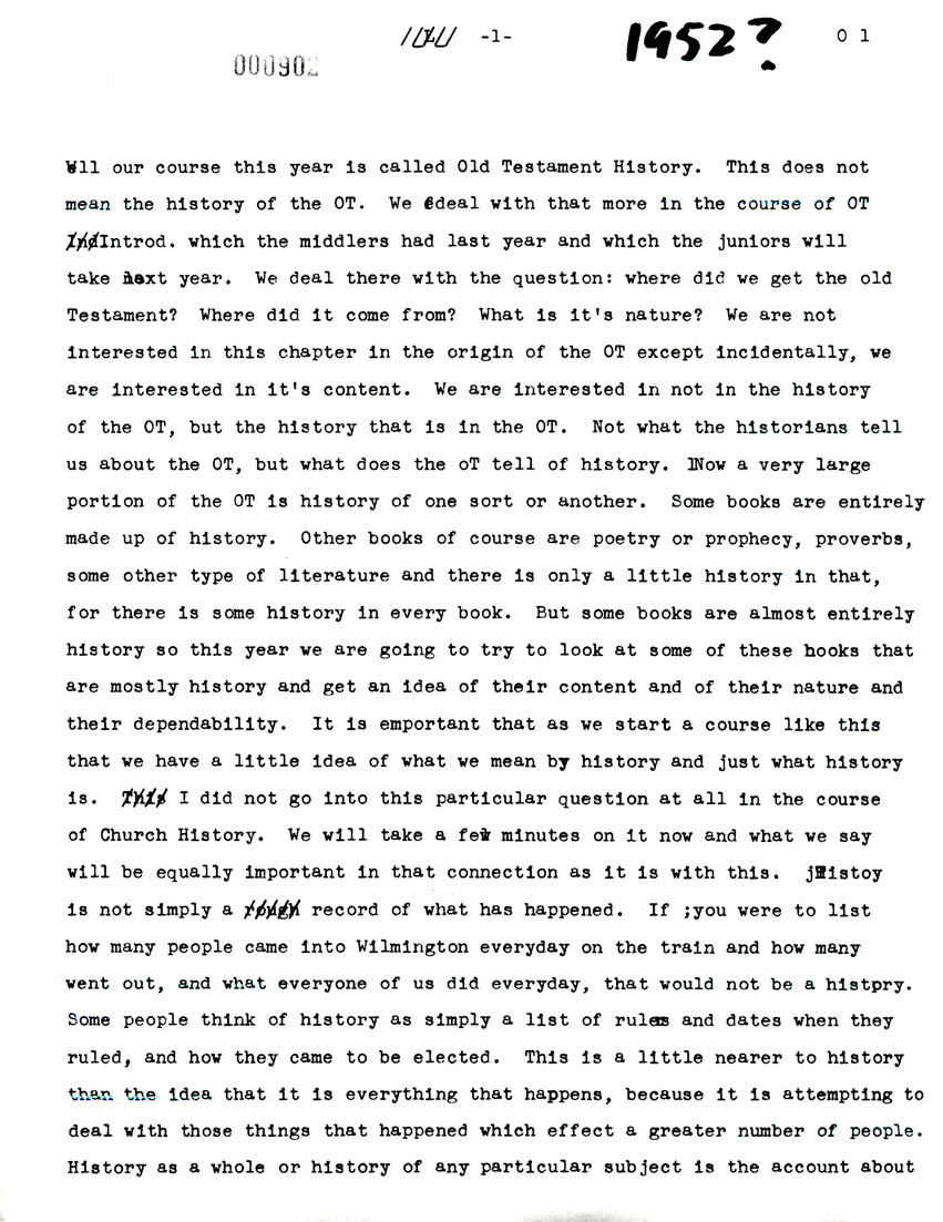Page One