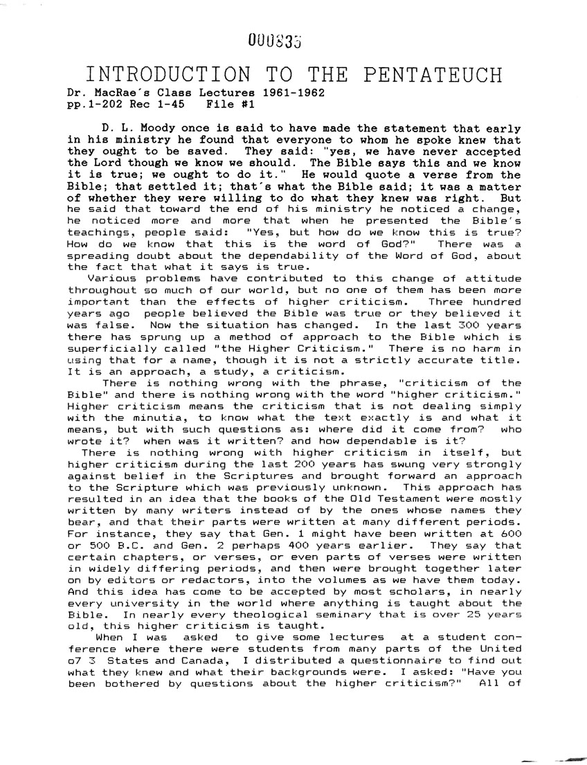 Page One