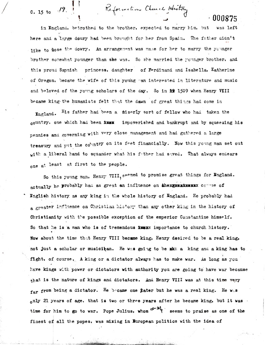 Page One