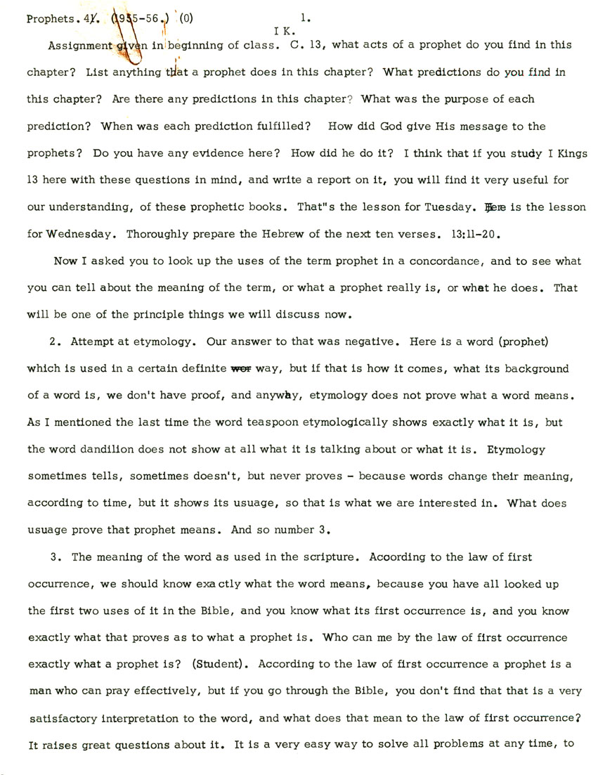 Page One