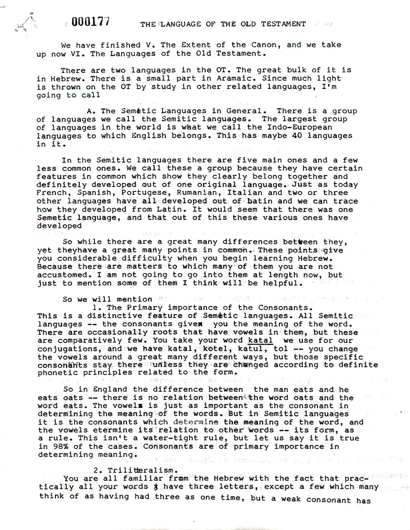 Page One