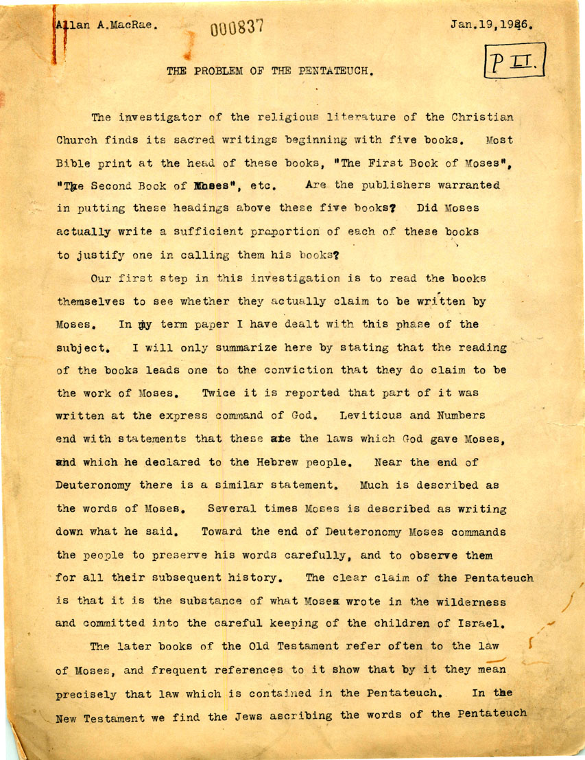 Page One