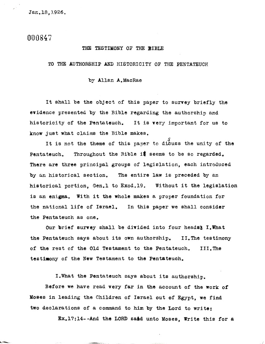Page One