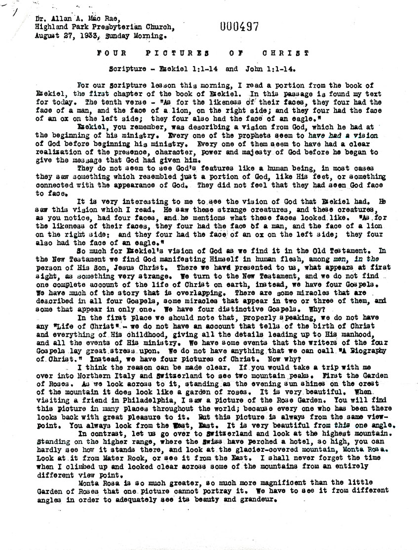 Page One