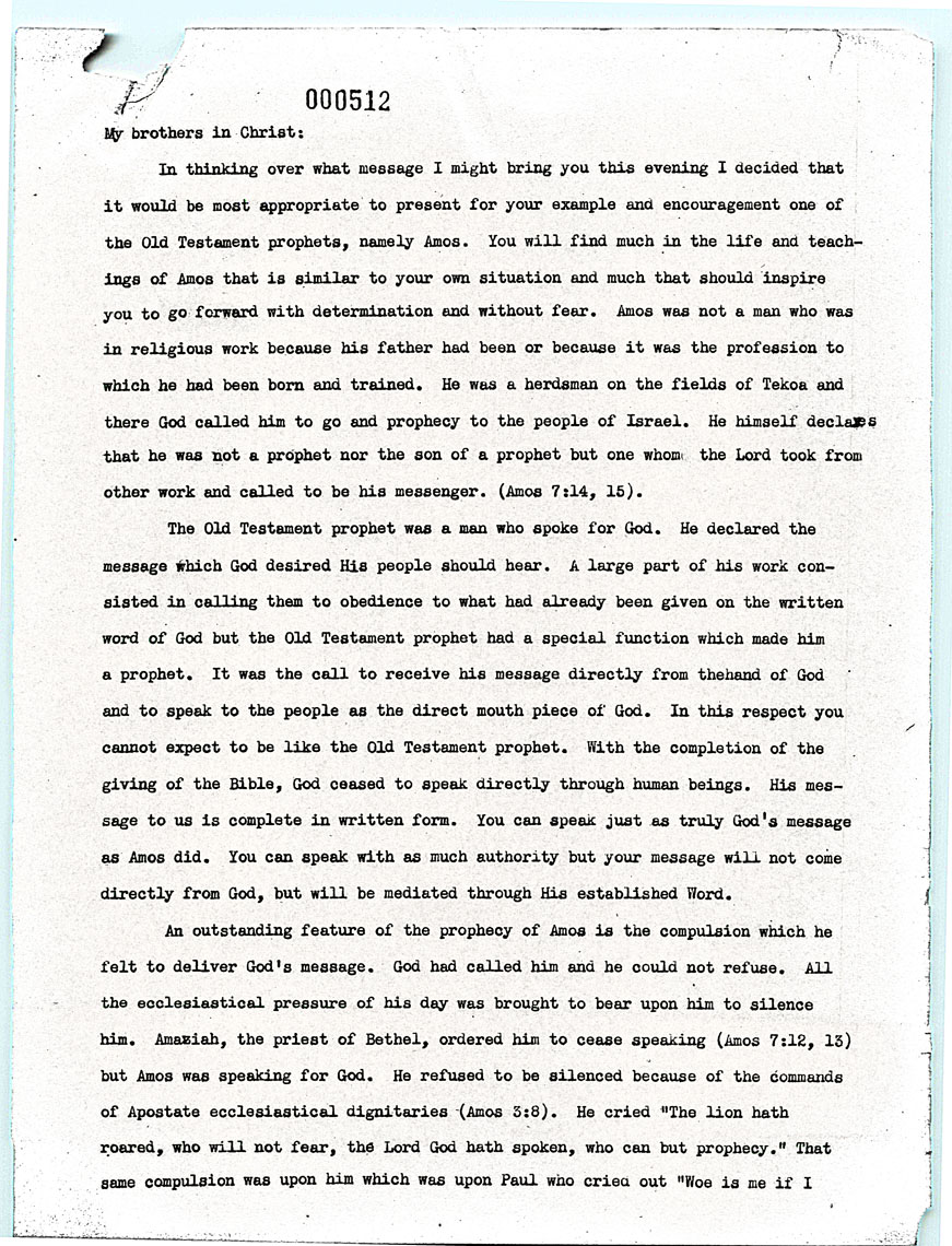 Page One