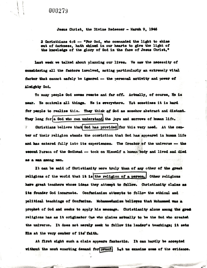 Page One