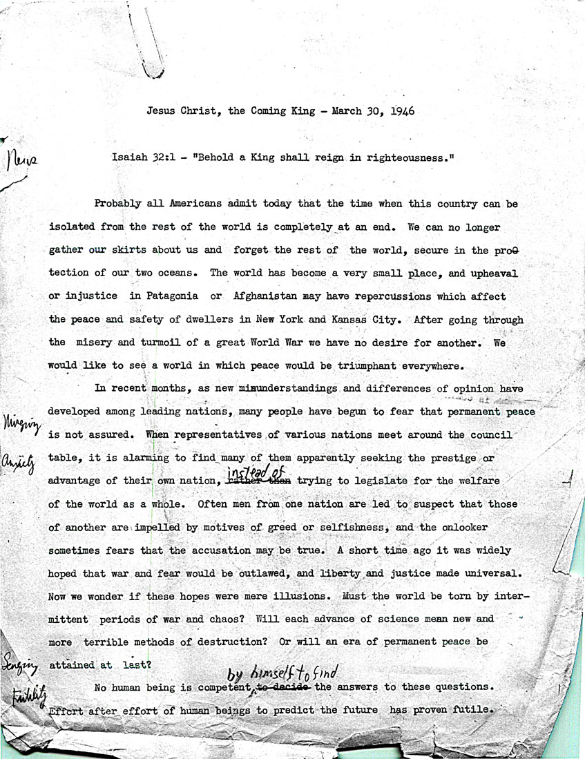 Page One