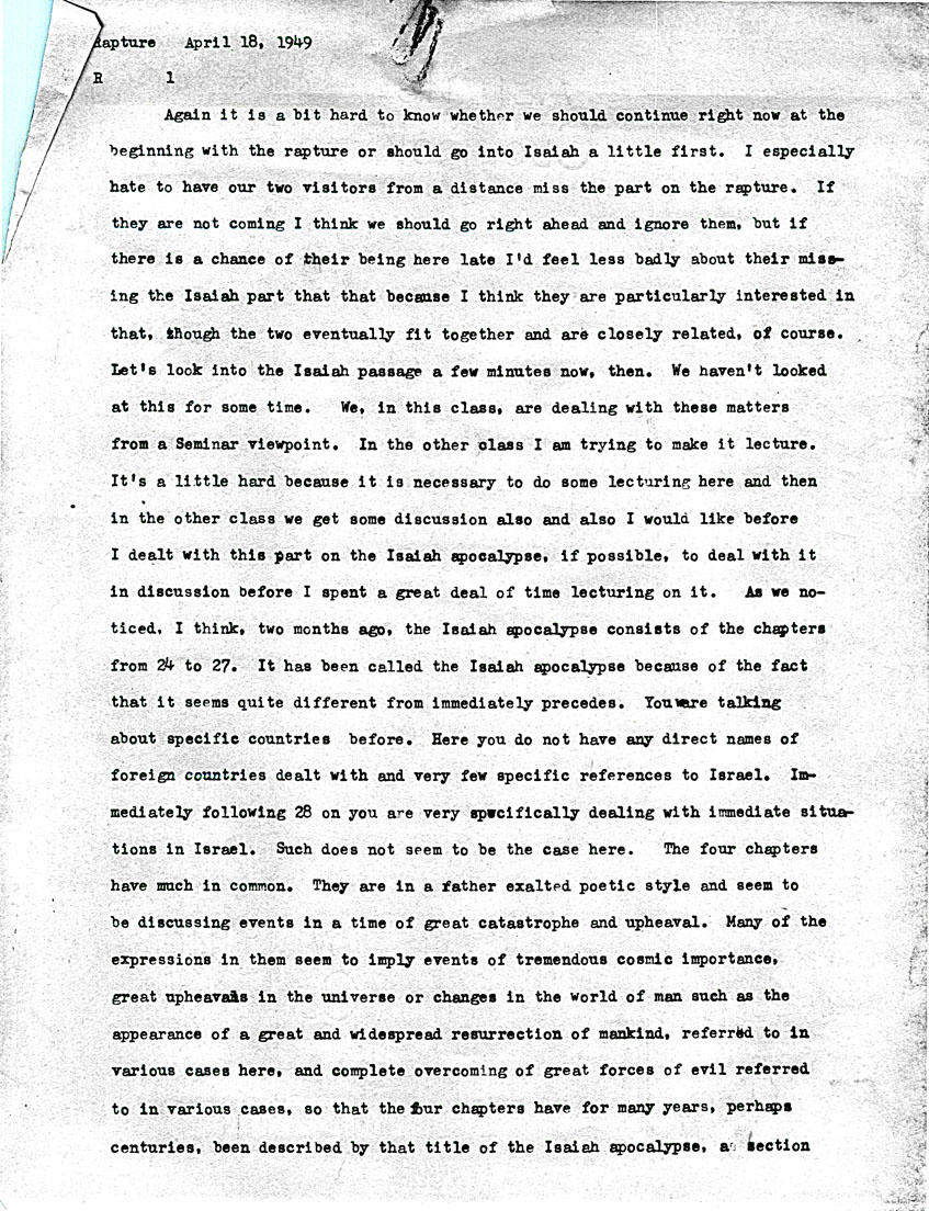 Page One