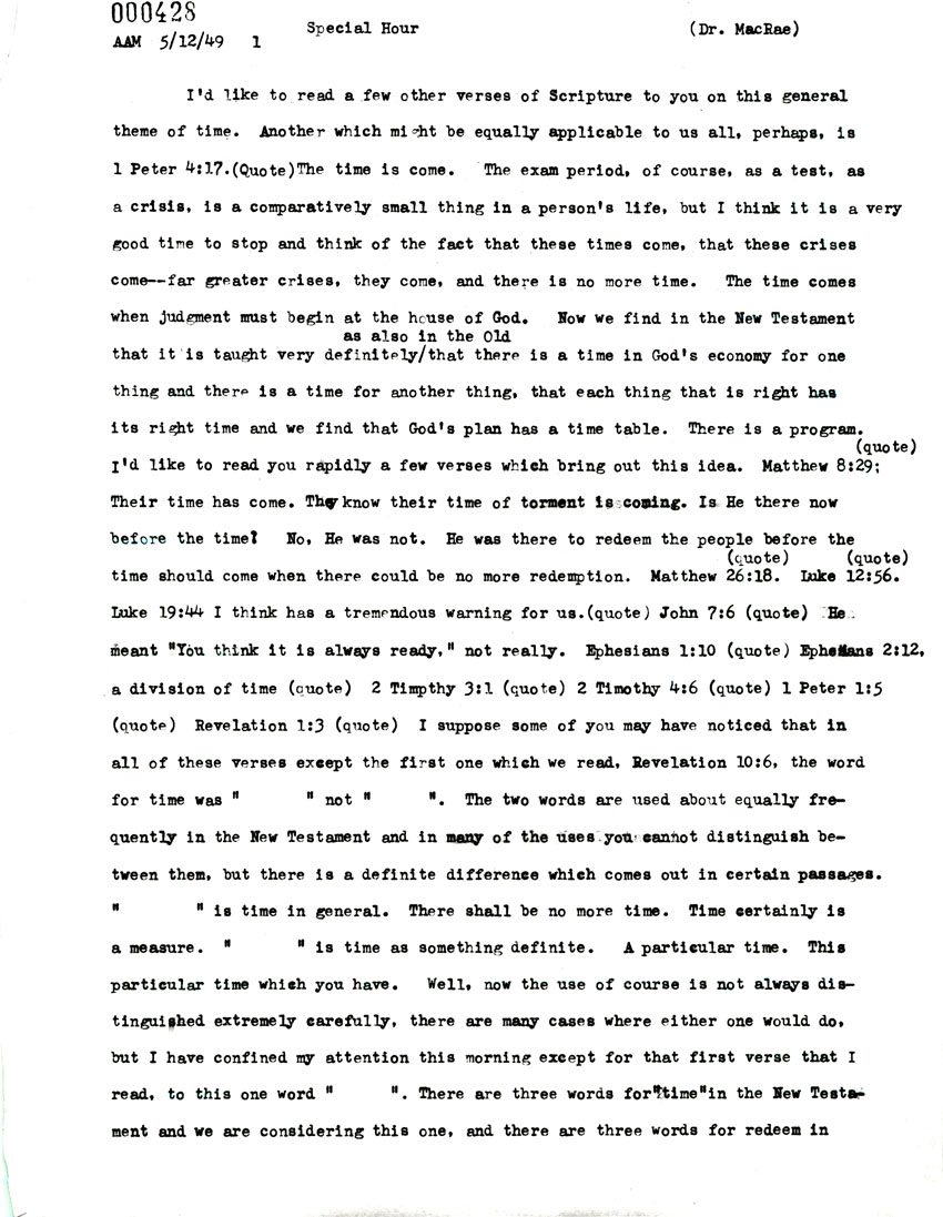 Page One
