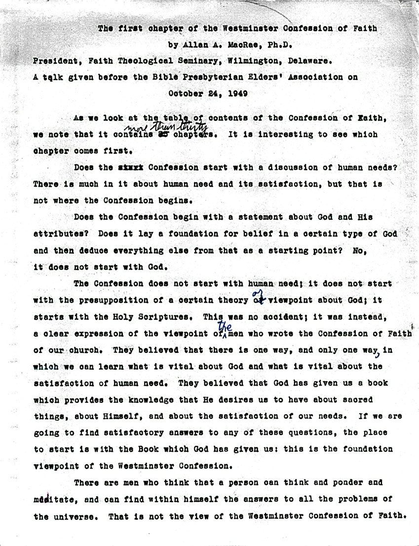 Page One