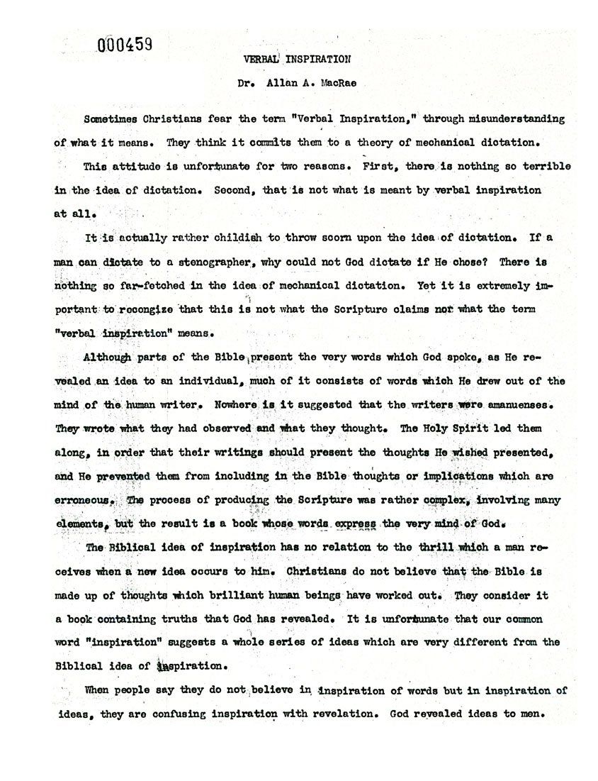 Page One