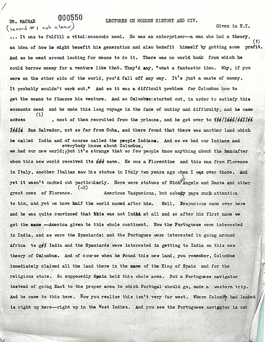 Page One