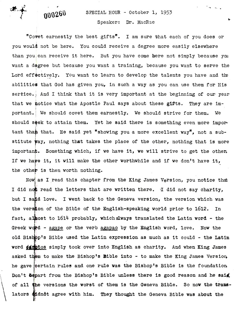 Page One