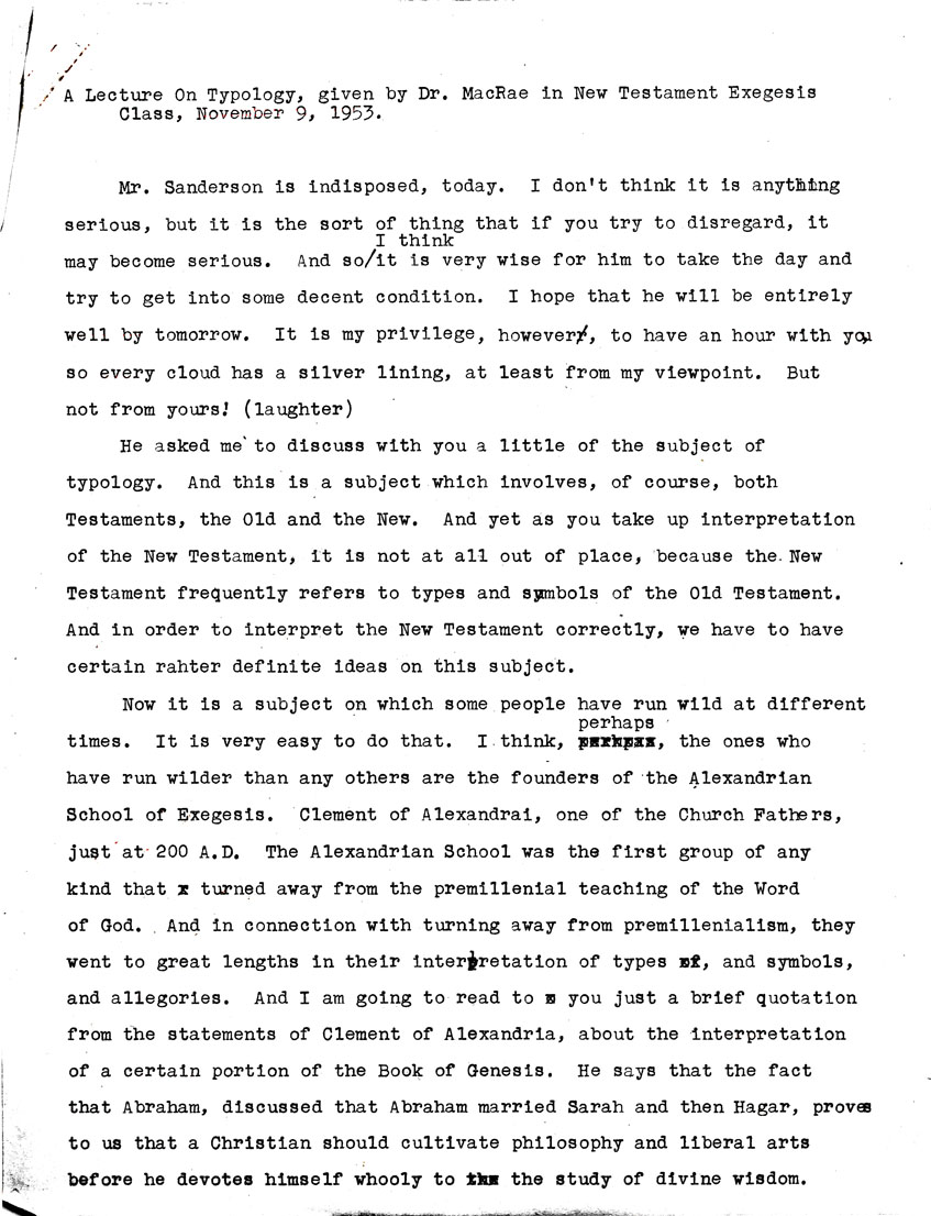 Page One