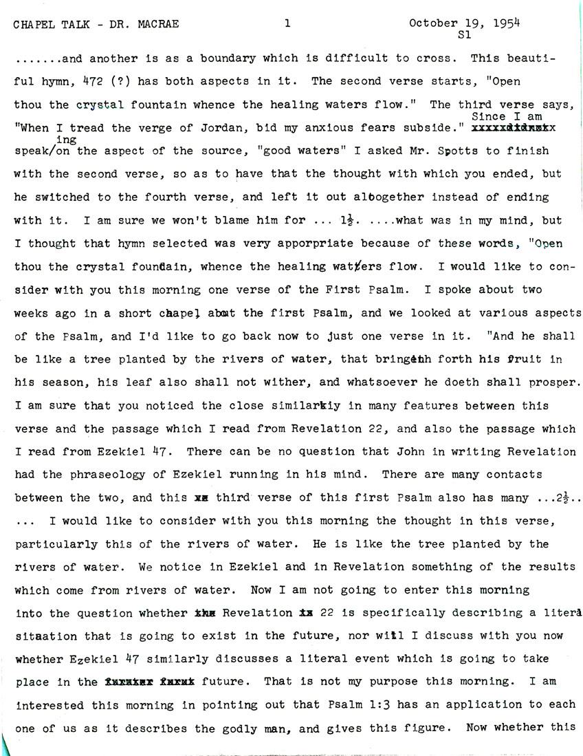 Page One