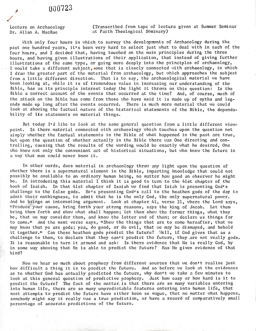 Page One