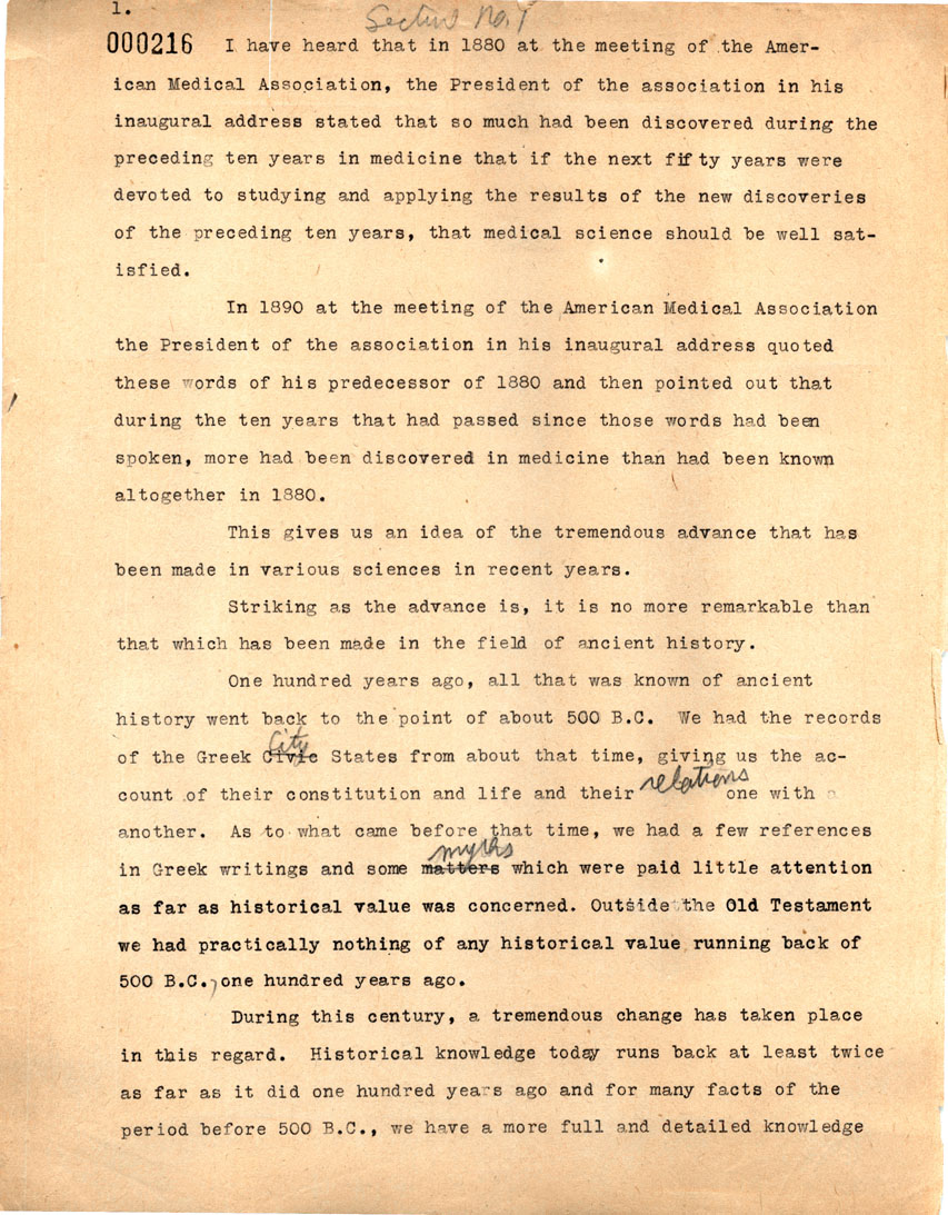 Page One