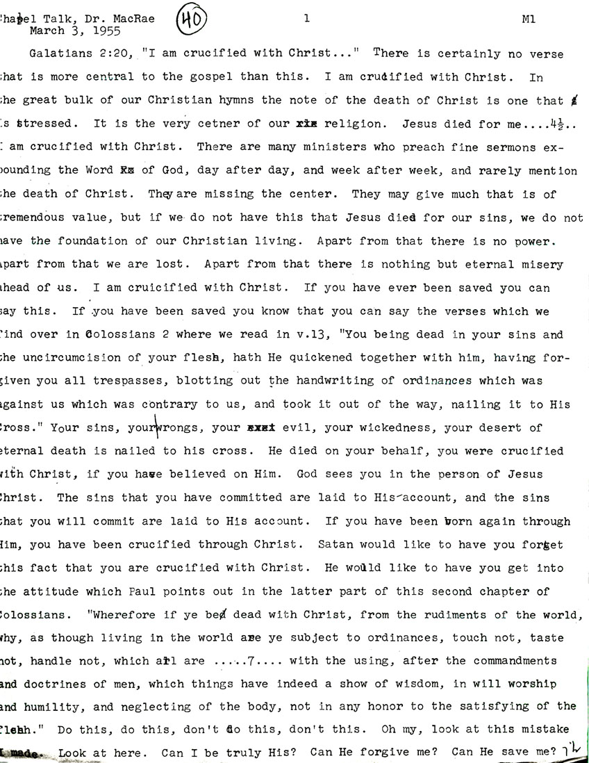 Page One