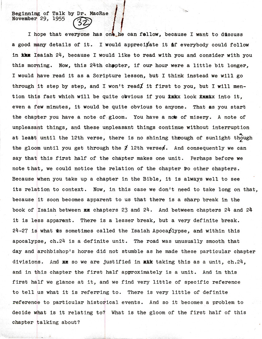 Page One