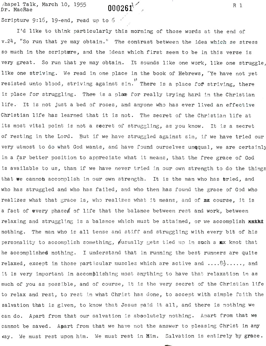 Page One