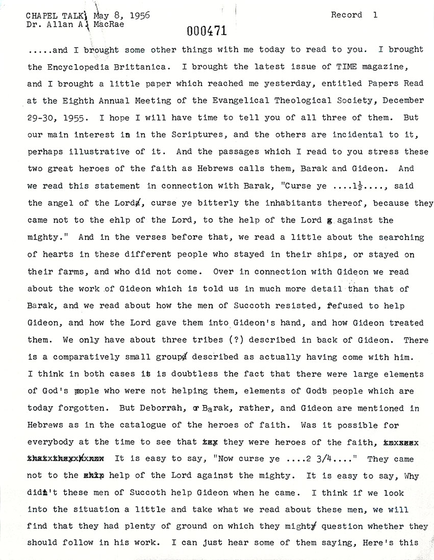 Page One