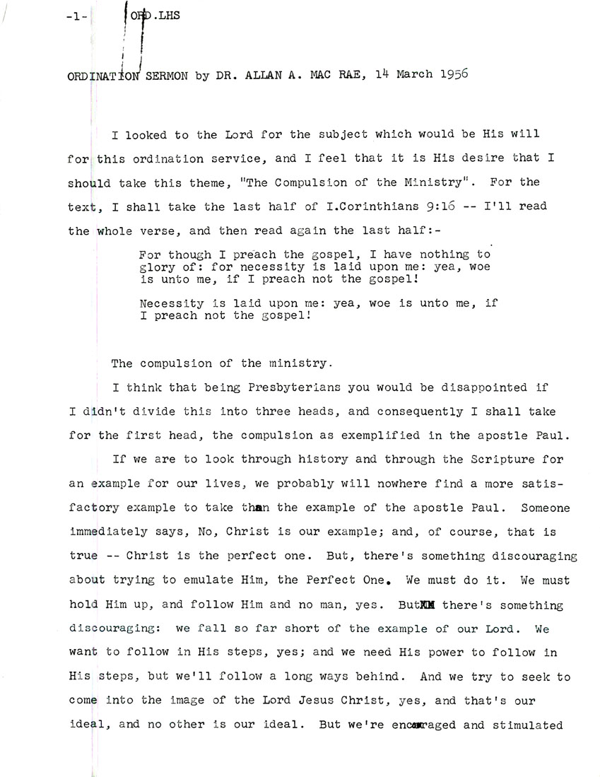 Page One