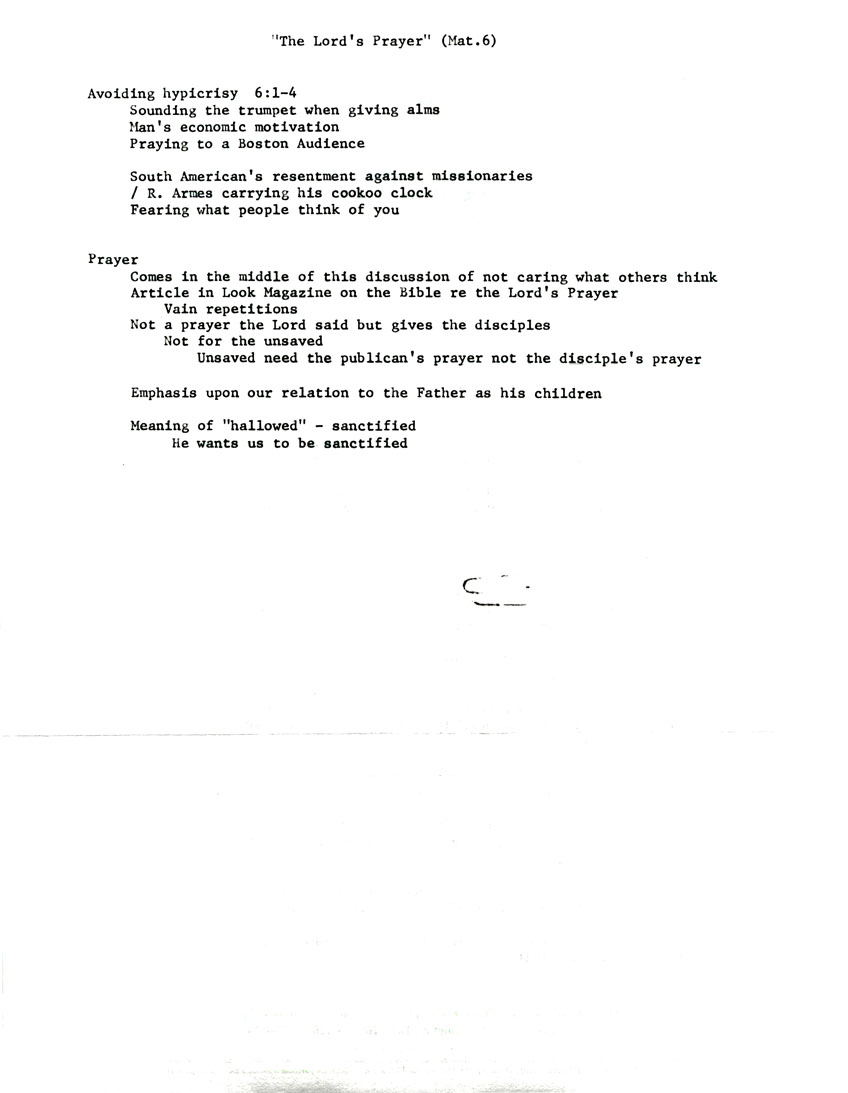 Page One