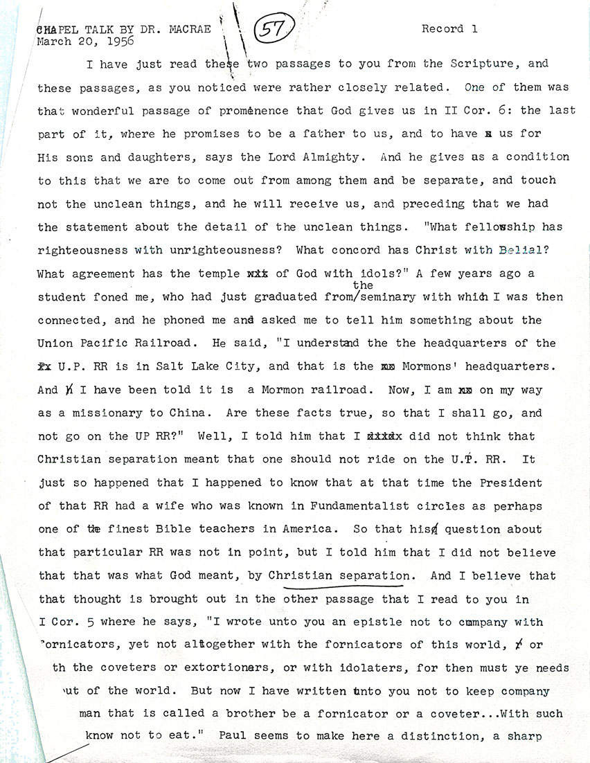 Page One