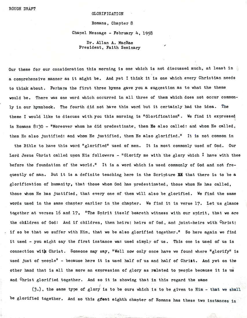 Page One