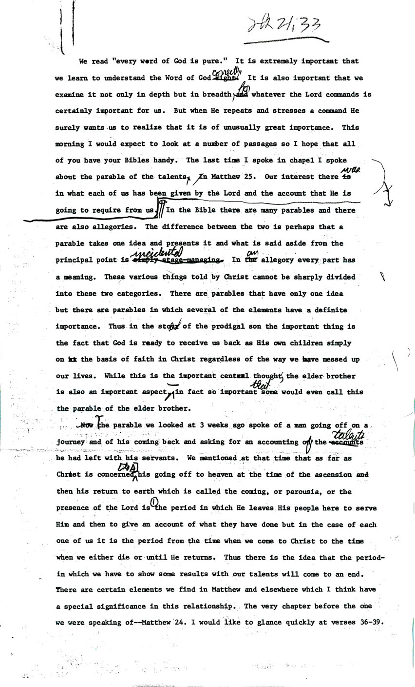 Page One