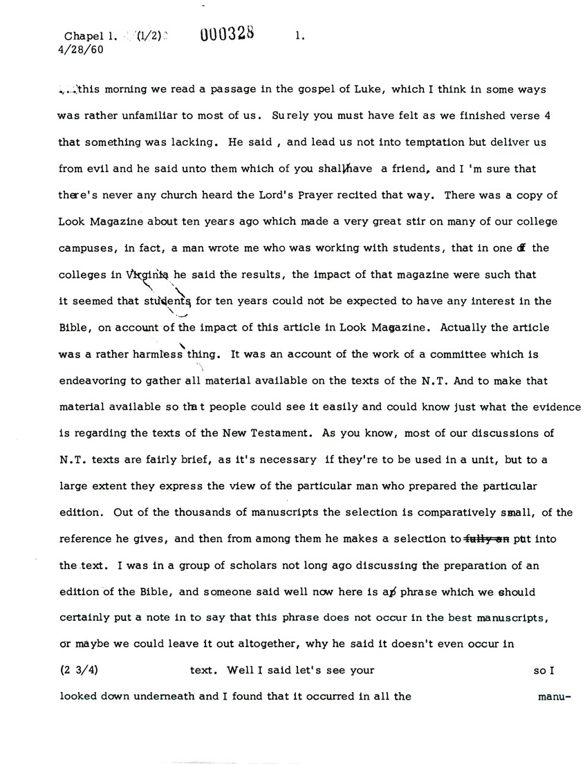 Page One