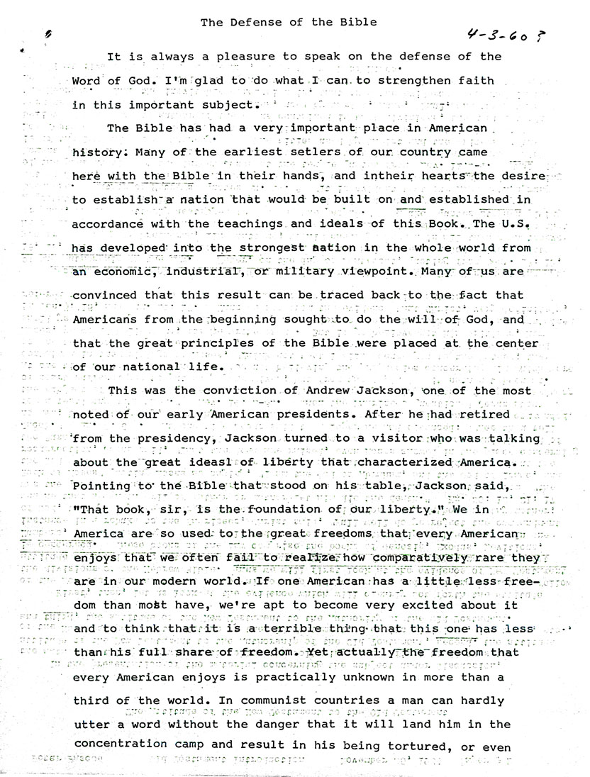 Page One