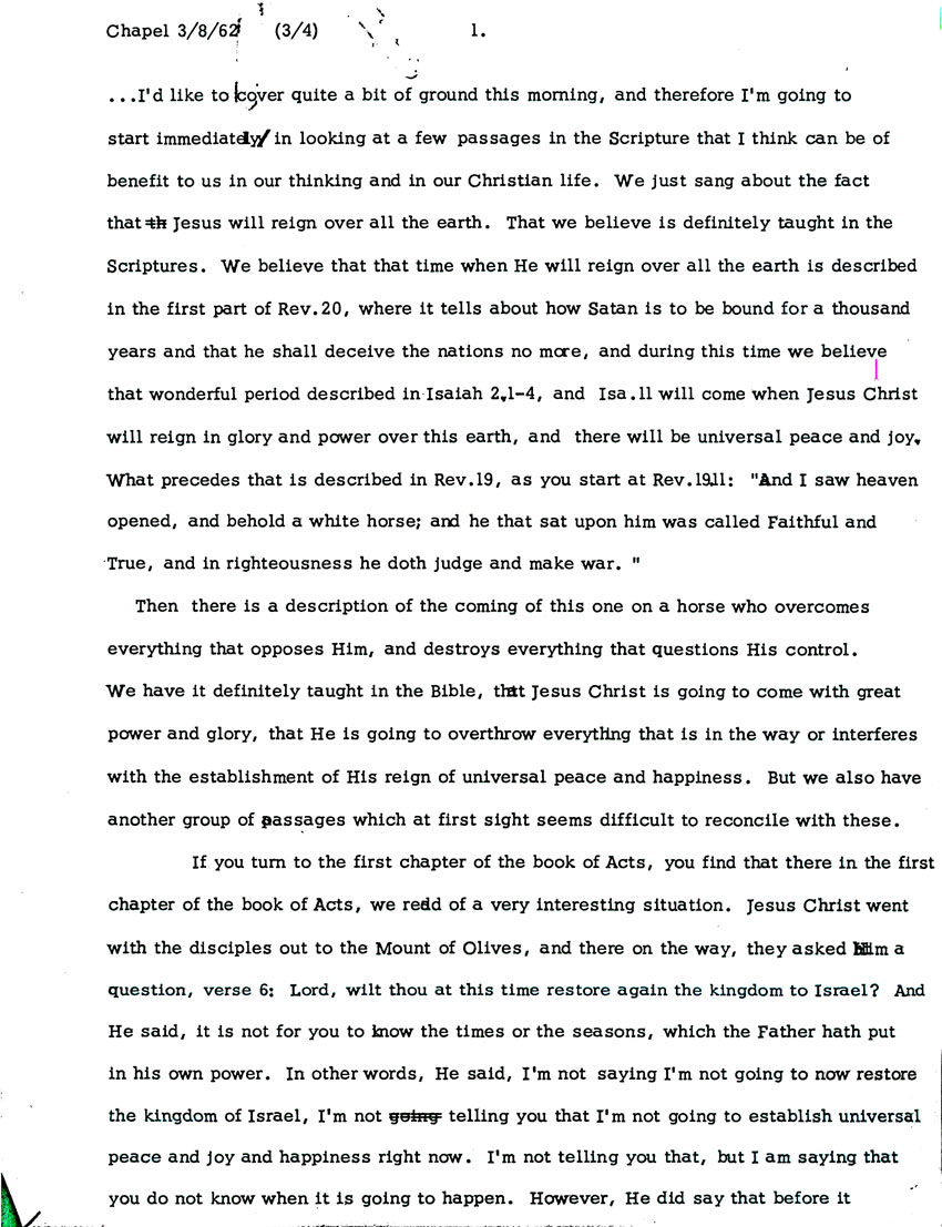 Page One