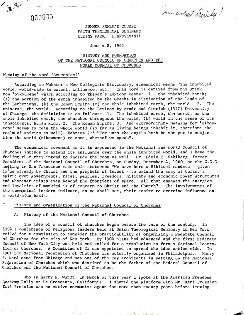 Page One