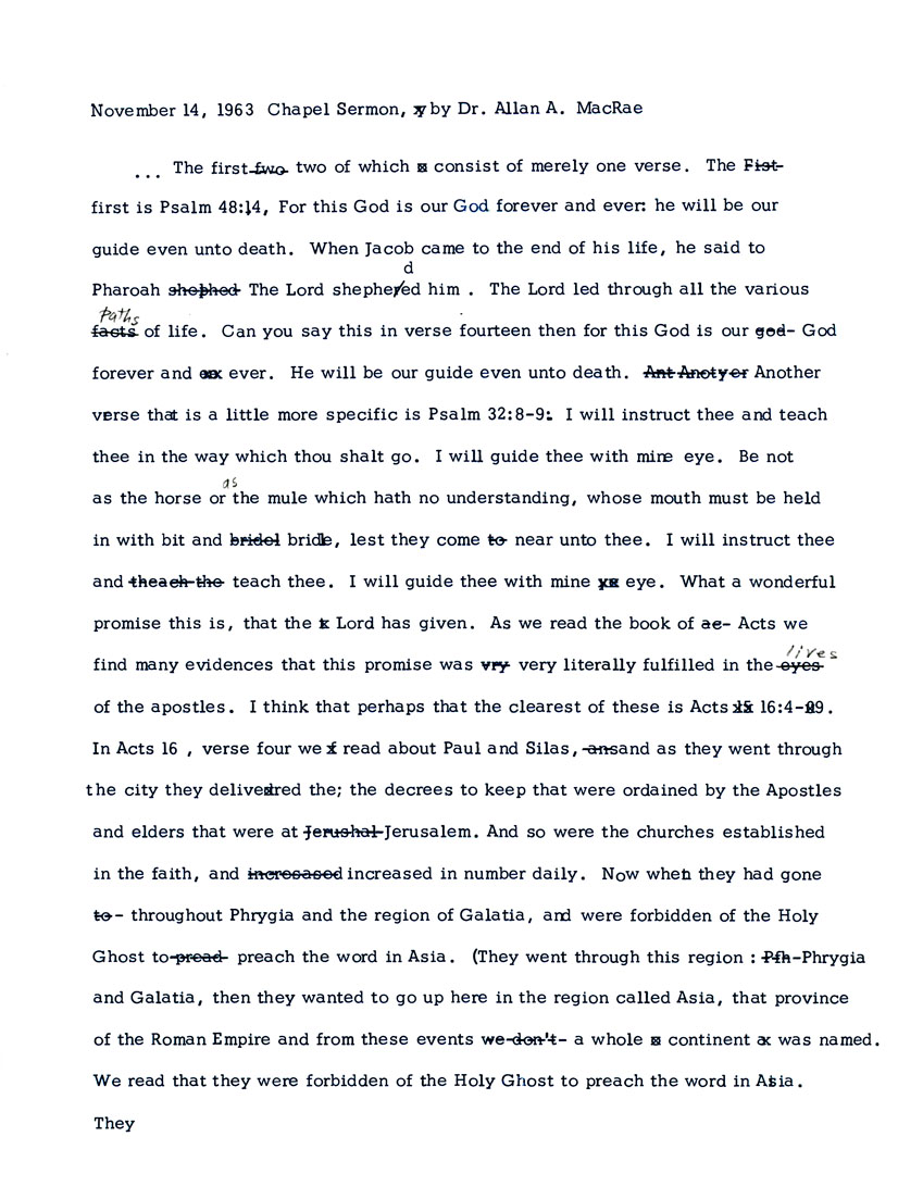 Page One