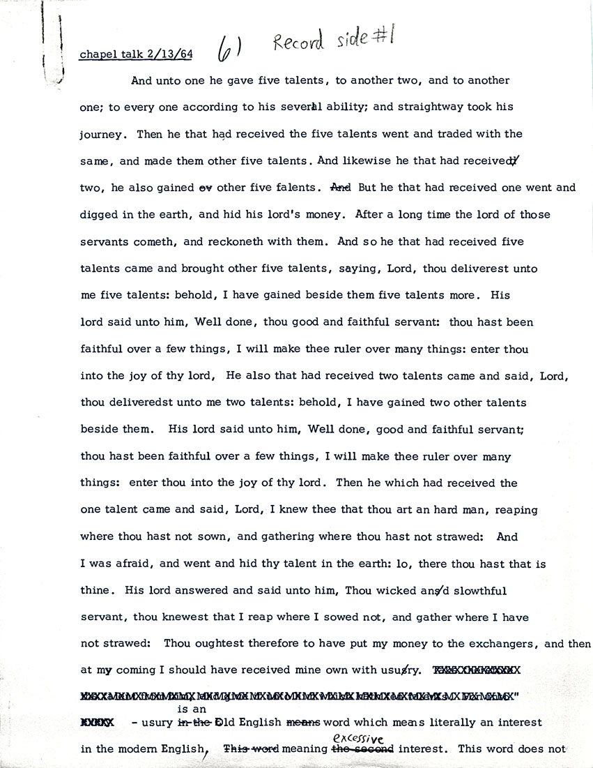 Page One