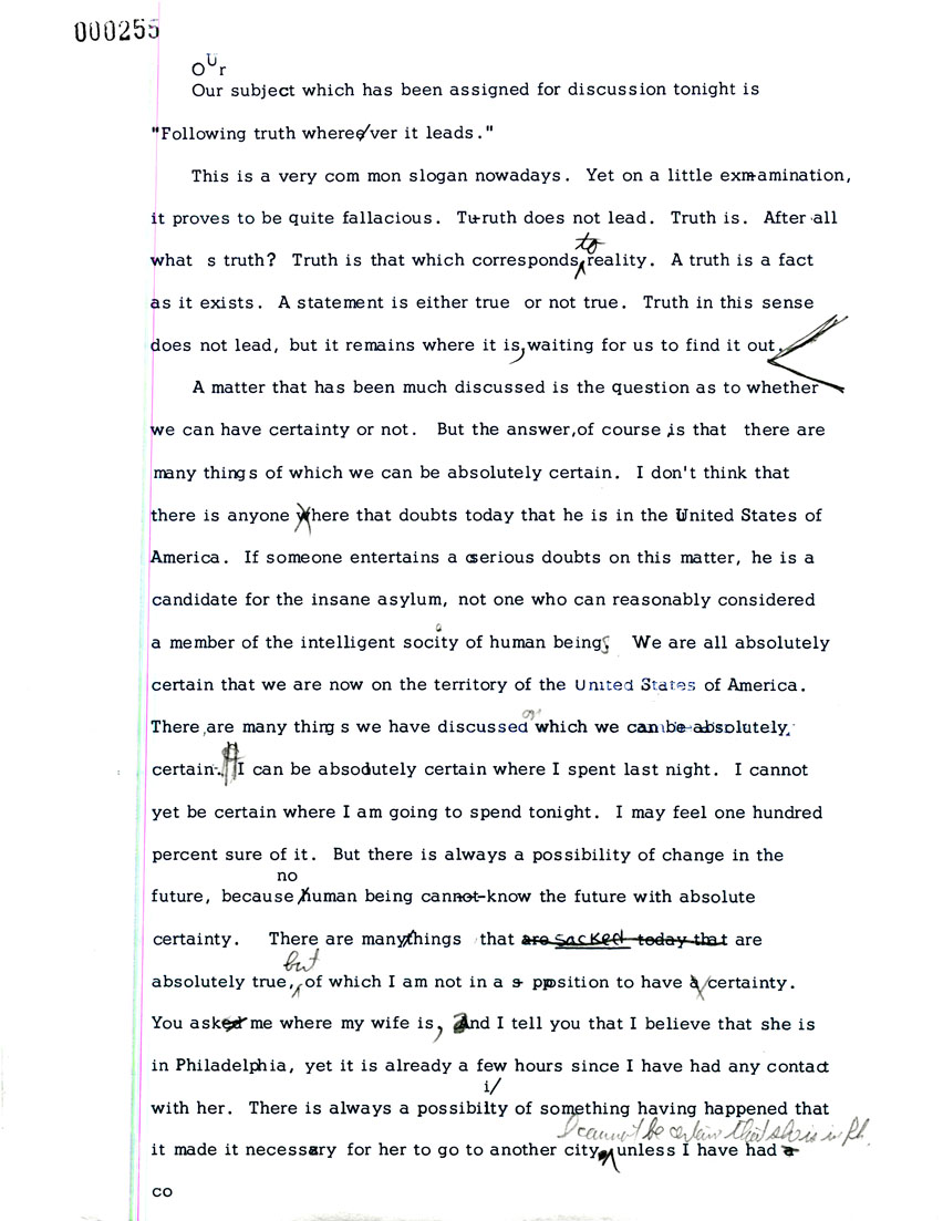 Page One