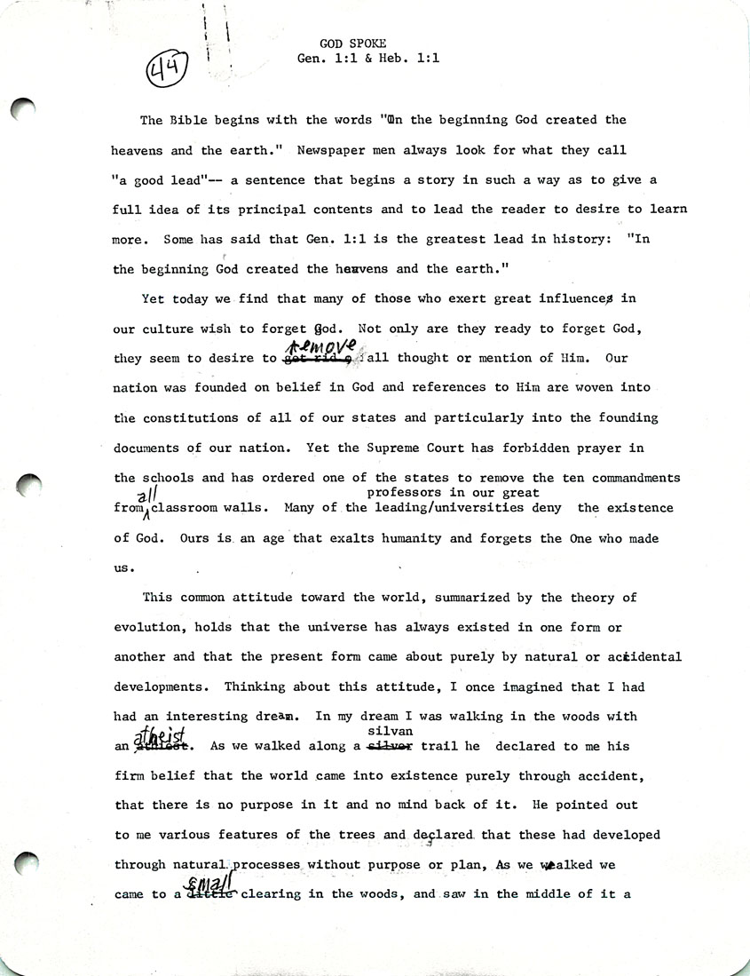 Page One