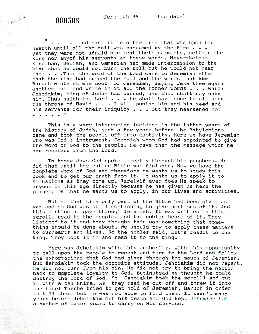 Page One