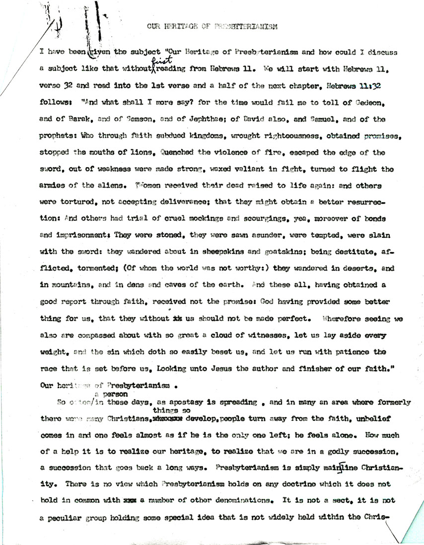 Page One